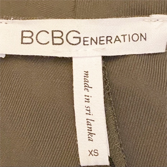 BCBG Generation Wraparound Short Sleeve Mod Vest - Picture 2 of 15